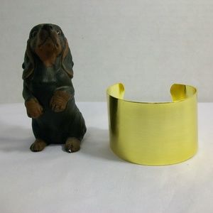 🌞Fashion Jewelry Gold Toned Metal Cuff